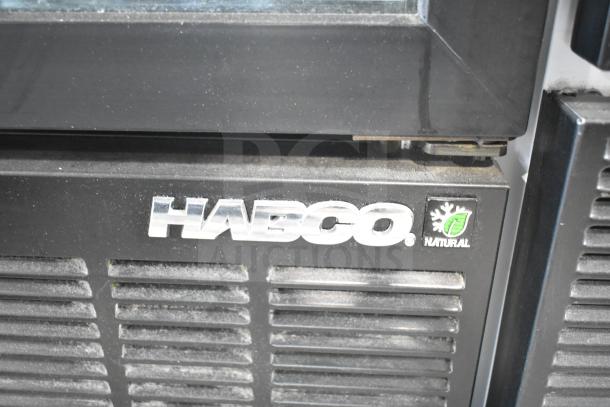 2019 Habco SE18HC commercial cooler, single door, 110 volts, with Habco and natural labels, in good condition.