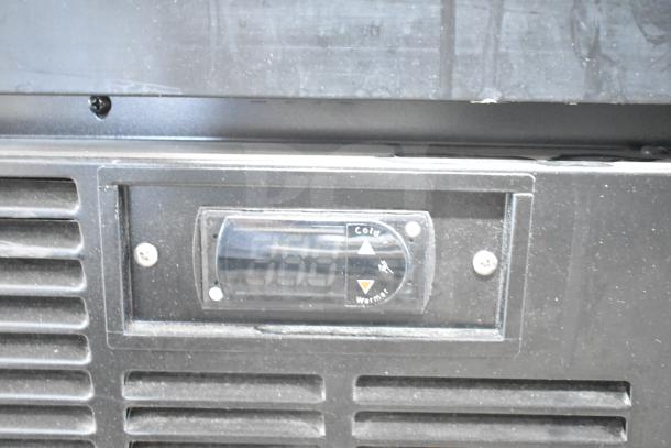 2019 Habco SE18HC commercial reach-in cooler, single door, temperature control panel shown, 110V, 1 phase.