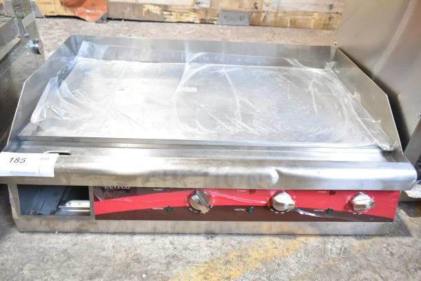 Brand new Avantco 177EG30N 30" electric countertop griddle, 208/240V, 1-phase, with minor scratches and dents.