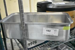 BRAND NEW Vollrath Wear-Ever 17.25 Qt. Aluminum Roasting Pan, 20"x11.125"x5.5", with handles, slight scratches.