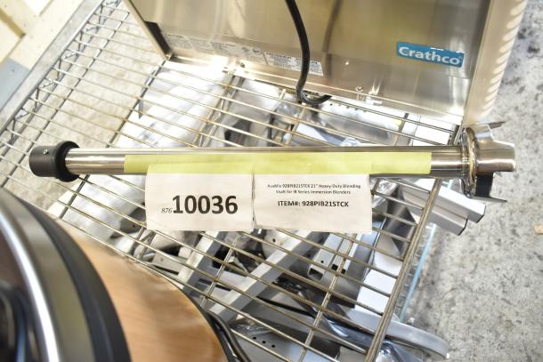 BRAND NEW SCRATCH AND DENT! AvaMix 21" Heavy-Duty Blending Shaft for IB Series Immersion Blenders, model 928PIB21STCK.