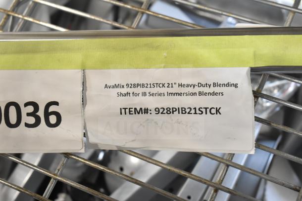 BRAND NEW SCRATCH AND DENT! AvaMix 21" blending shaft, model 928PIB21STCK, for IB Series immersion blenders, heavy-duty.