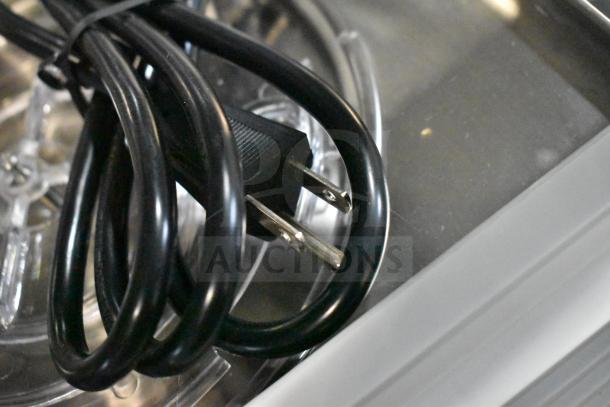 Brand new Crathco D25-4 refrigerated beverage dispenser power cord. High impact plastic, 120V, 1 Phase, scratch and dent.