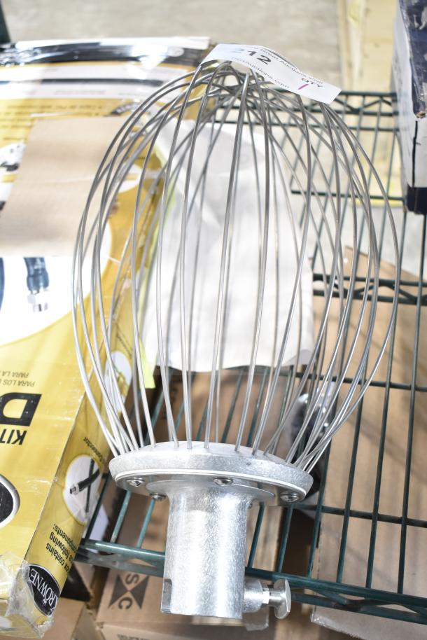 BRAND NEW HP00916421 Hobart Wire Whip Assembly HL430d, slight scratches, sturdy metal wires, industrial use.