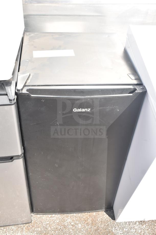 Five mini coolers, including Accucold FS24L and Galanz GLR33MBKE23, 115V, 1 phase. Good condition, 5 times bid offer.