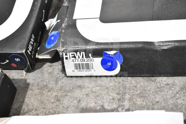 Lot of various items including Fram PH4967 filter, Napa and MotoRad thermostats, towel bars; worn packaging with labels.