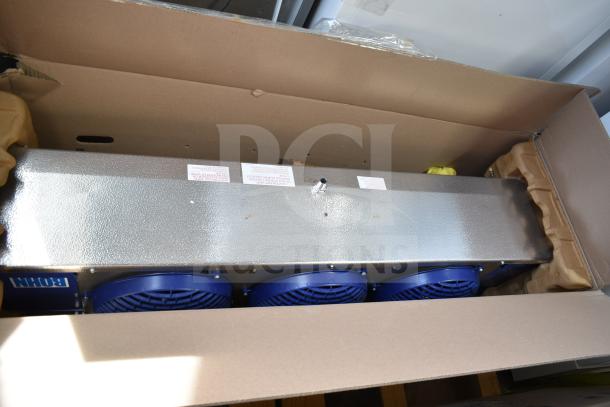 BRAND NEW Bohn BEL0130CC6EEAYF859 Evaporator Fan, 280V, 3 Phase, in original packaging.