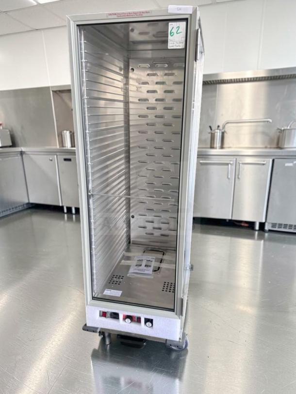 Brand new Sierra SHPI commercial heater proofer cabinet with insulated glass door, 120V, UL & NSF listed, model SIE-L-PRO-0713.