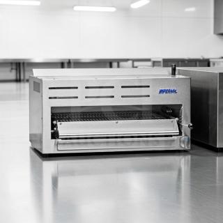 Imperial IRSB-36NG Salamander Broiler, 36" Infrared Natural Gas, heavy duty, fully tested, excellent condition, model IMP-L-SAL-0896.