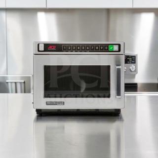 Exceptional condition Amana MDC182 Menumaster commercial microwave oven, 1800W, 208-240V, fully tested, operational.