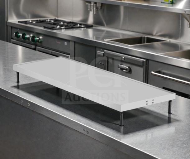 Brand New KoolMore KM-WS60 Commercial Warming Shelf, 60", Stainless Steel, Unused, in Original Box, Model KOOL-M-WS-0268.