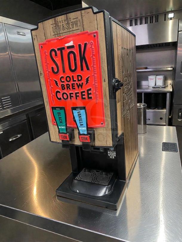 Outstanding condition STōK Cold Brew Coffee dispenser by Creamiser Products, model 230, 110V, fully tested and working.