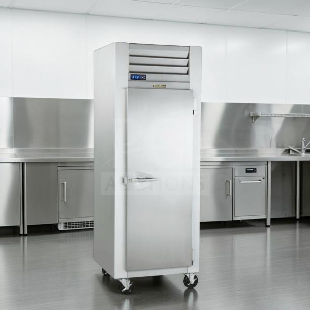 Traulsen G12010 commercial reach-in freezer, excellent condition, stainless steel, 115V, single phase, fully tested.
