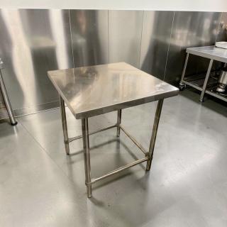Superb condition stainless steel commercial prep table, model SST-S-PREP-0064, fully inspected, durable construction.
