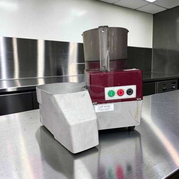 Commercial food processor with bowl and lid, excellent condition, NSF approved, model FP-S-BOWL-0372, fully inspected.