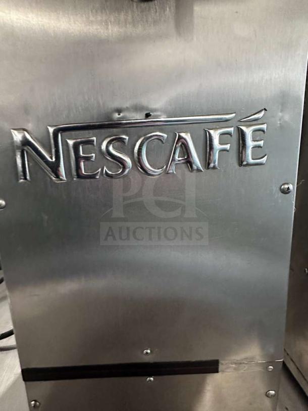 Premium condition NESCAFÉ/Cecilware JVA20B coffee dispenser, stainless steel finish, UL listed, 120V, fully tested.