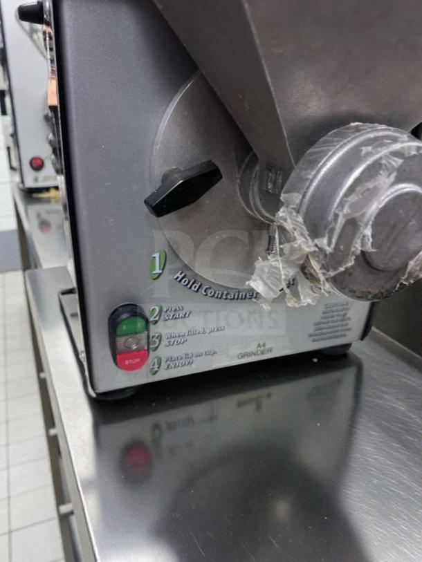 Olde Tyme PN2 Commercial Nut Butter Grinder, pristine condition, UL Listed, fully operational, model OLD-L-NUT-0490.