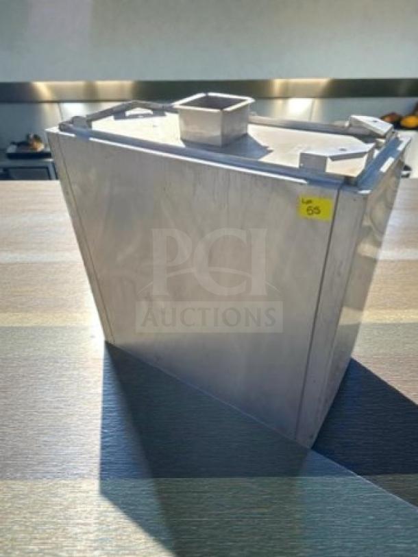 Halton Commercial Stainless Steel Vent Hood, Model HAL-L-VENT-0534, prime condition, industrial kitchen use, Scottsdale, Arizona.