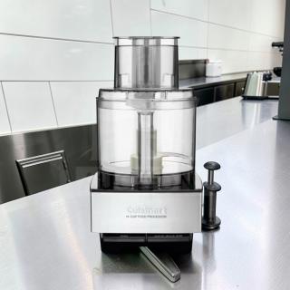 Cuisinart Custom 14 Food Processor, Type 33, high-grade condition, fully operational, stainless steel, 14-cup capacity.