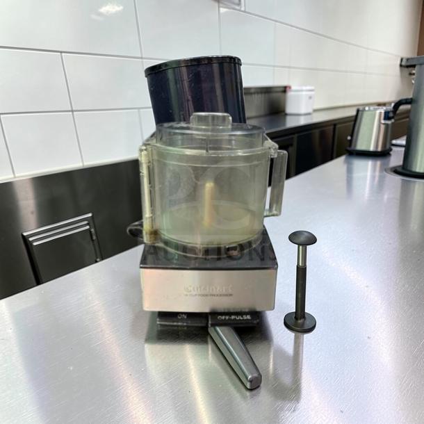 High-grade Cuisinart Custom 14 Food Processor, Type 33, fully tested, operational, stainless steel, commercial quality.