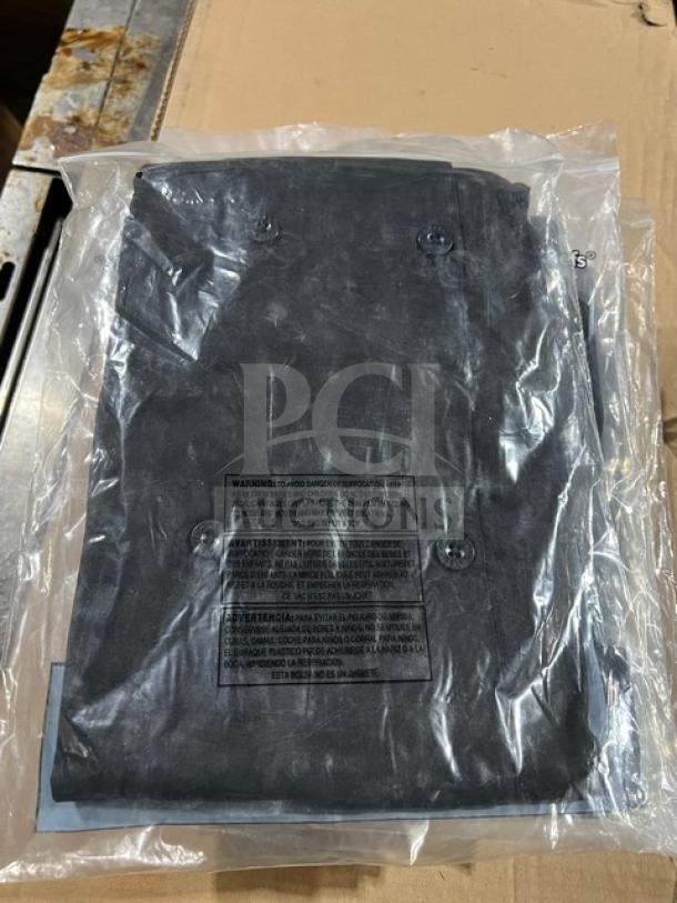 New Chef Revival J200BK-XS black poly/cotton blend long-sleeve chef jacket, XS size, in original packaging.