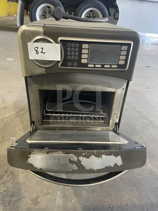 TurboChef NGO countertop rapid cook oven with digital controls. Serial: NGOD06282. 208/240V, 1 Phase. Used condition.