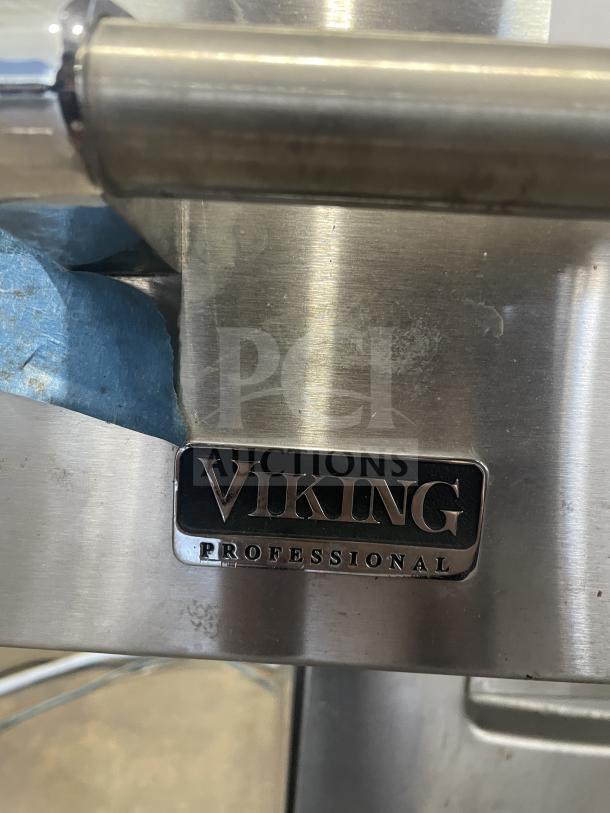 Viking Professional stainless steel warming drawer, electric-powered, commercial-grade, excellent condition.