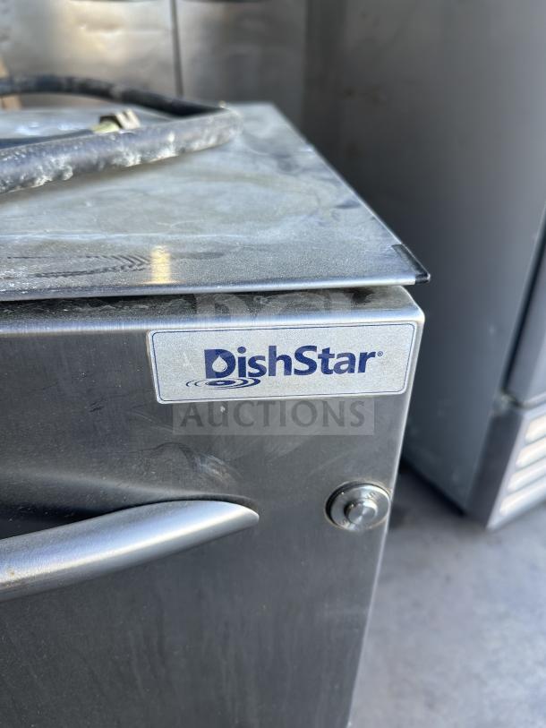 Jackson DishStar Series stainless steel undercounter dishwasher, Model DISHSTARHT, with full-size peg rack. Electric, 208-230V, 1 Phase.