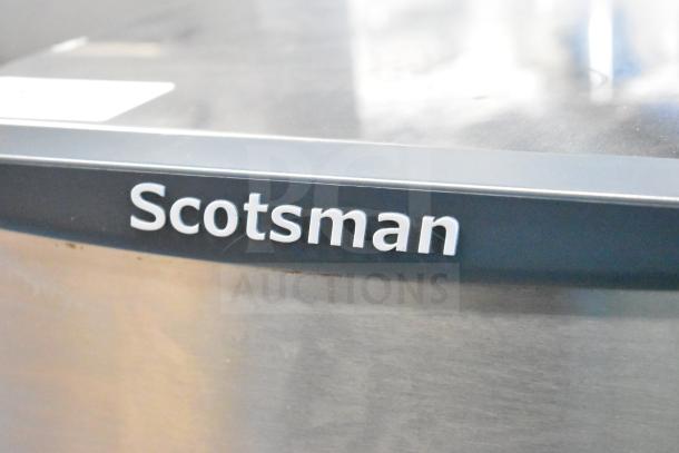 Brand new 2019 Scotsman HID312A-1A countertop nugget ice machine with water dispenser, 12 lb. capacity, 115V.