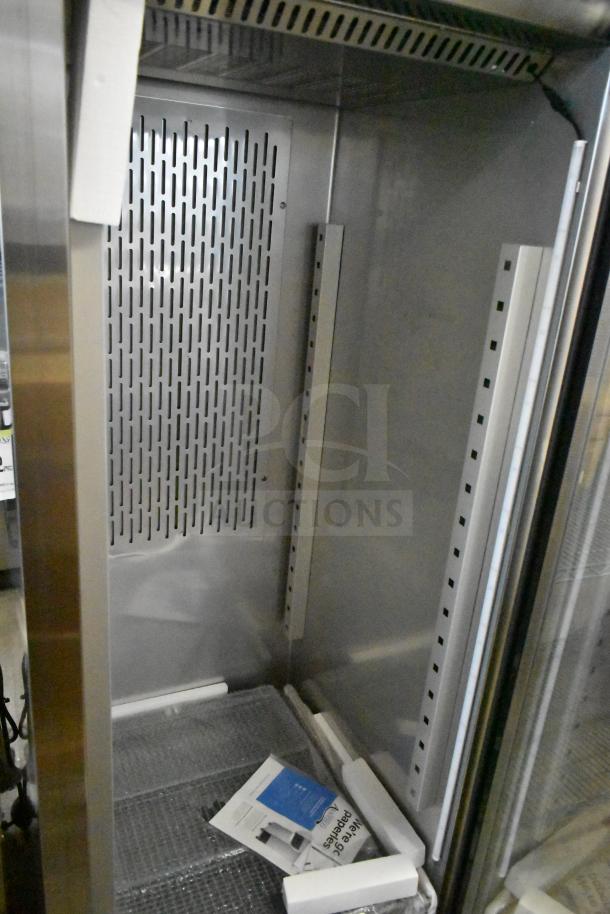 Brand new 2025 Avantco 178Z1RGHC commercial single door cooler, 115 volts, 1 phase. Scratch and dent condition.