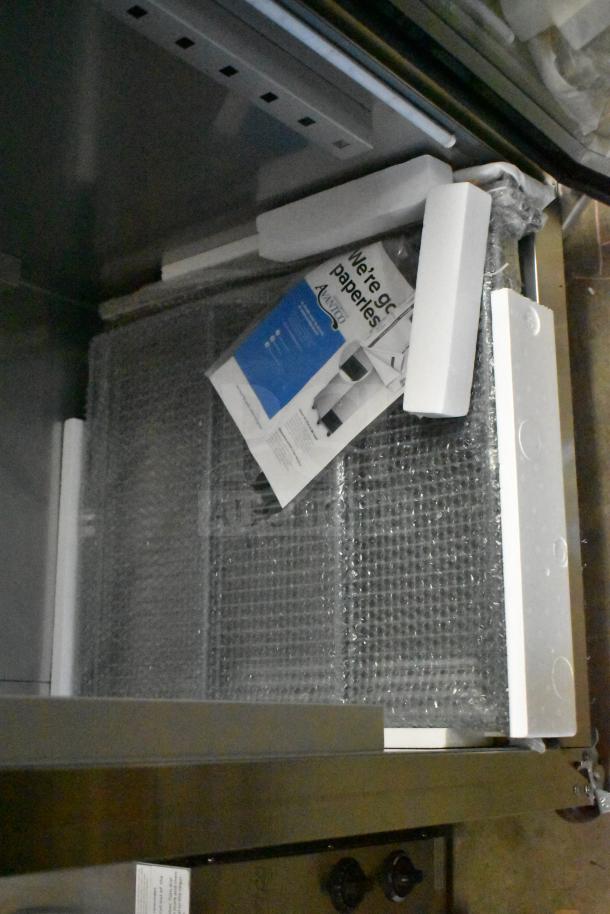 Brand new Avantco 178Z1RGHC single door cooler, 115V, 1 Phase; visible packaging, scratch and dent condition.