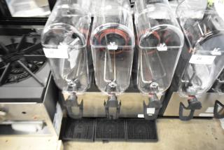 BRAND NEW SCRATCH AND DENT! Narvon 378RBD5G3 Triple 5 Gallon Bowl Refrigerated Beverage Dispenser - 115V