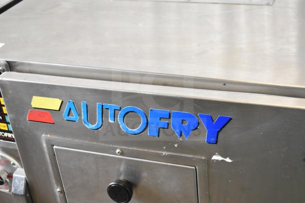 Autofry MTI-10 commercial countertop fryer, ventless, electric, 208 volts, 1 phase, stainless steel, visible branding.