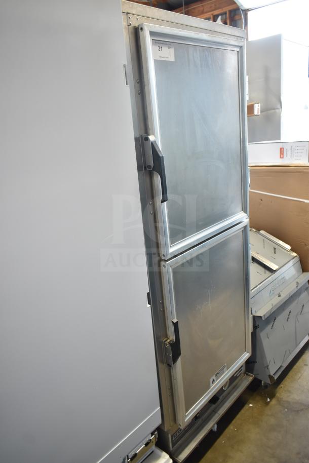 2023 ServIt 423CC1UFISD commercial insulated holding and proofing cabinet with solid Dutch doors, 120V, 1 phase.