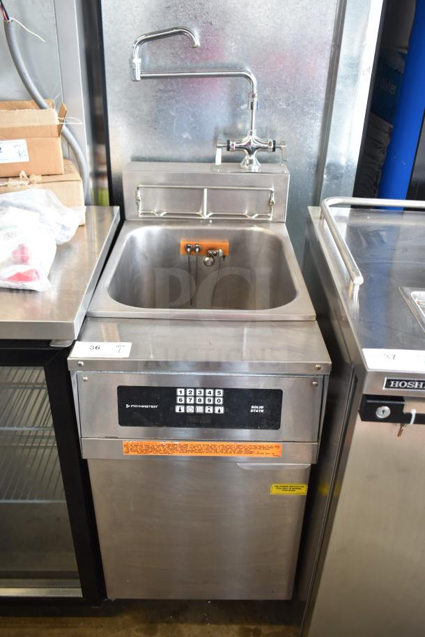 Frymaster 8CSC commercial pasta cooker, stainless steel, electric, 208V, 3-phase, keypad controls, solid state display.