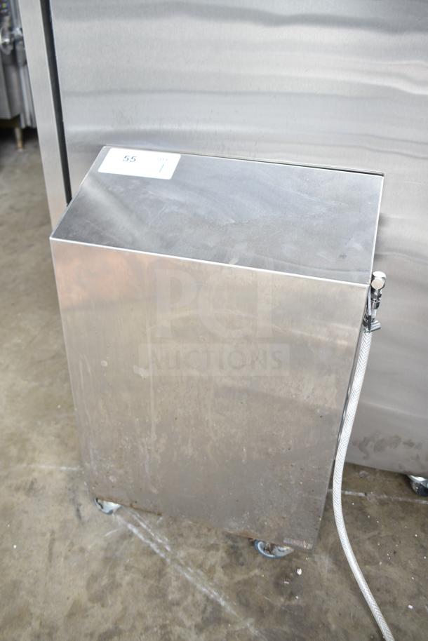 2022 Jun-Air 86R-3MN1-DSBHH Stainless Steel Nitro Brew Nitrogen Generator on casters, 120V, 1 Phase, commercial grade.