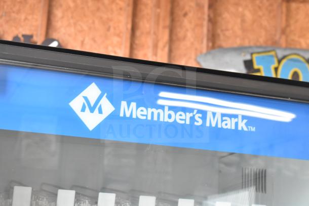 Crane 5800-4 commercial vending machine with bill acceptor, 115V, 1 phase, metal exterior, branded "Member's Mark".