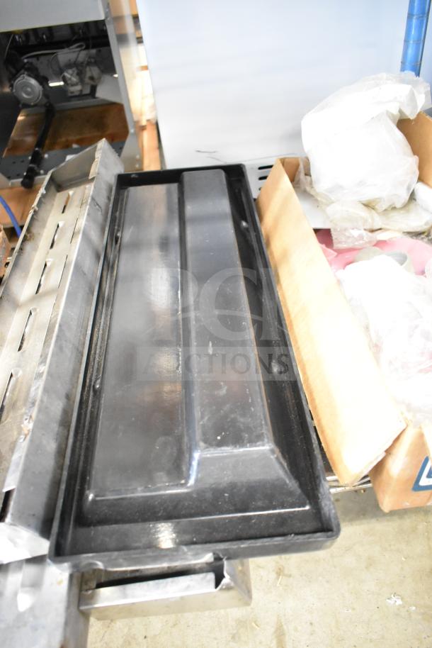 29 various items including range grates and Turbochef kick plates, assorted condition, bulk auction lot.