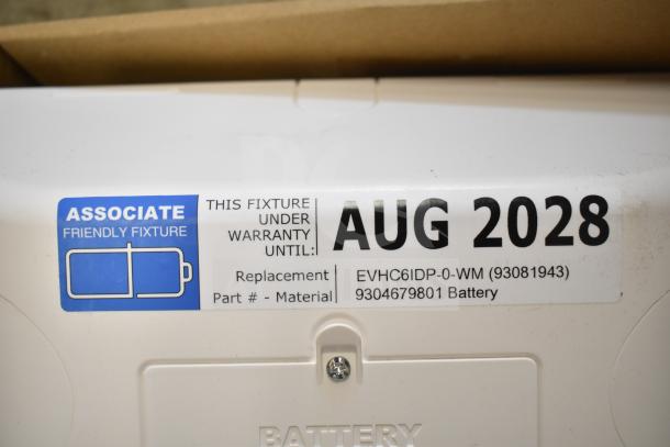 Box of DualLite EVODW Double Remote Head Light, brand new, under warranty until August 2028, model EVHC6IDP-0-WM.