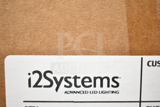 4 boxes of i2Systems Advanced LED Lighting, containing ERP VLM100W-24 ballasts, new condition.