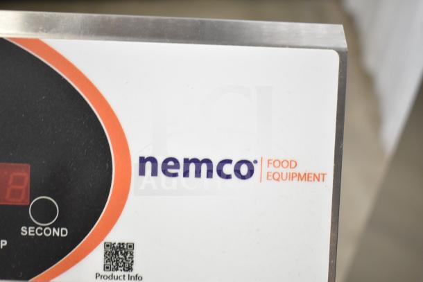 Brand new Nemco 7020A-S240 Belgian waffle maker, 240 volts, with removable grids. Scratch and dent condition.