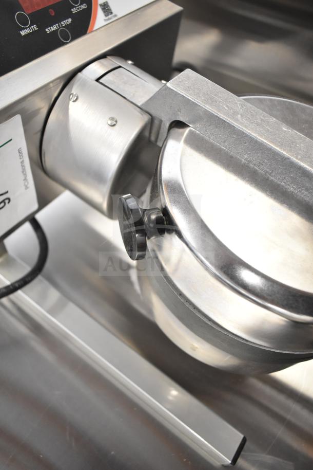 Brand new Nemco 7020A-S240 Belgian waffle maker, scratch and dent, removable grids, 240 volts, 1 phase.