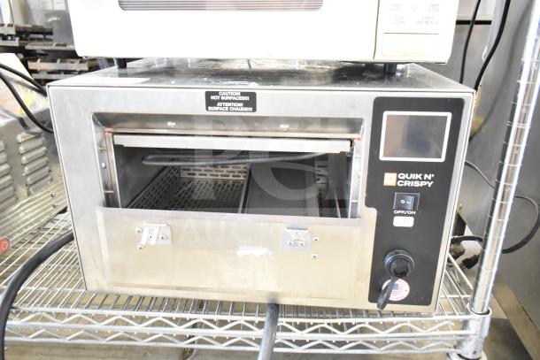 BRAND NEW QNC GFII ventless fryer in stainless steel. Features digital controls, 208/240V, 1 phase. Tested and working.