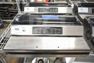 VacPak-It 186VME16SS External Vacuum Packaging Machine with 16" Seal Bar. 120 Volts, 1 Phase.