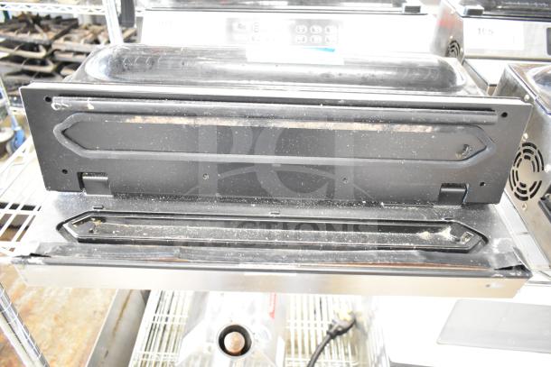 VacPak-It 186VME16SS external vacuum packaging machine with 16" seal bar, stainless steel build, 120V, 1 phase.