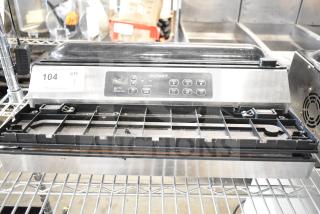 VacPak-It 186VME16SS External Vacuum Packaging Machine with 16" Seal Bar. 120 Volts, 1 Phase.