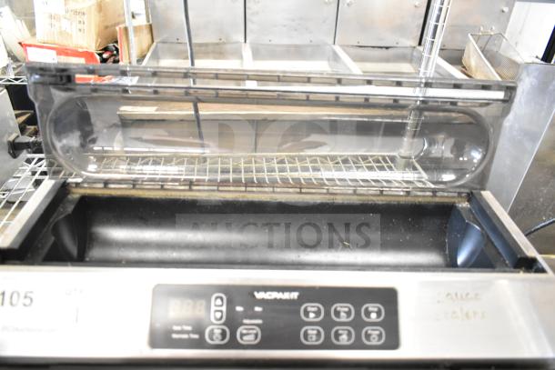 VacPak-It 186VME16SS vacuum packaging machine with 16" seal bar, digital controls, used condition, 120V, 1 phase.