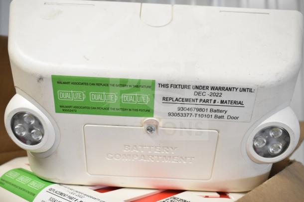 DualLite EVODW Double Remote Head, new condition, warranty label indicates coverage until Dec 2022.