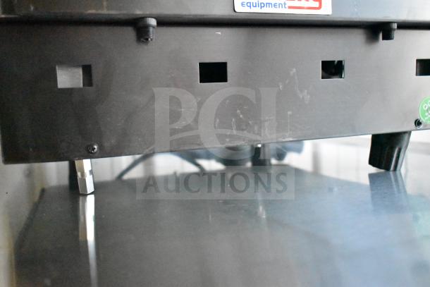 BRAND NEW Galaxy 177GSM2 Granita Machine, 120V, 3-gallon capacity, pourover, minor scratch and dent, tags indicate model.