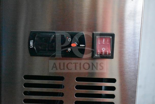 Avantco 178CBE36HC chef base control panel, CAREL branding, stainless steel, new condition, 115 Volts, 1 Phase.